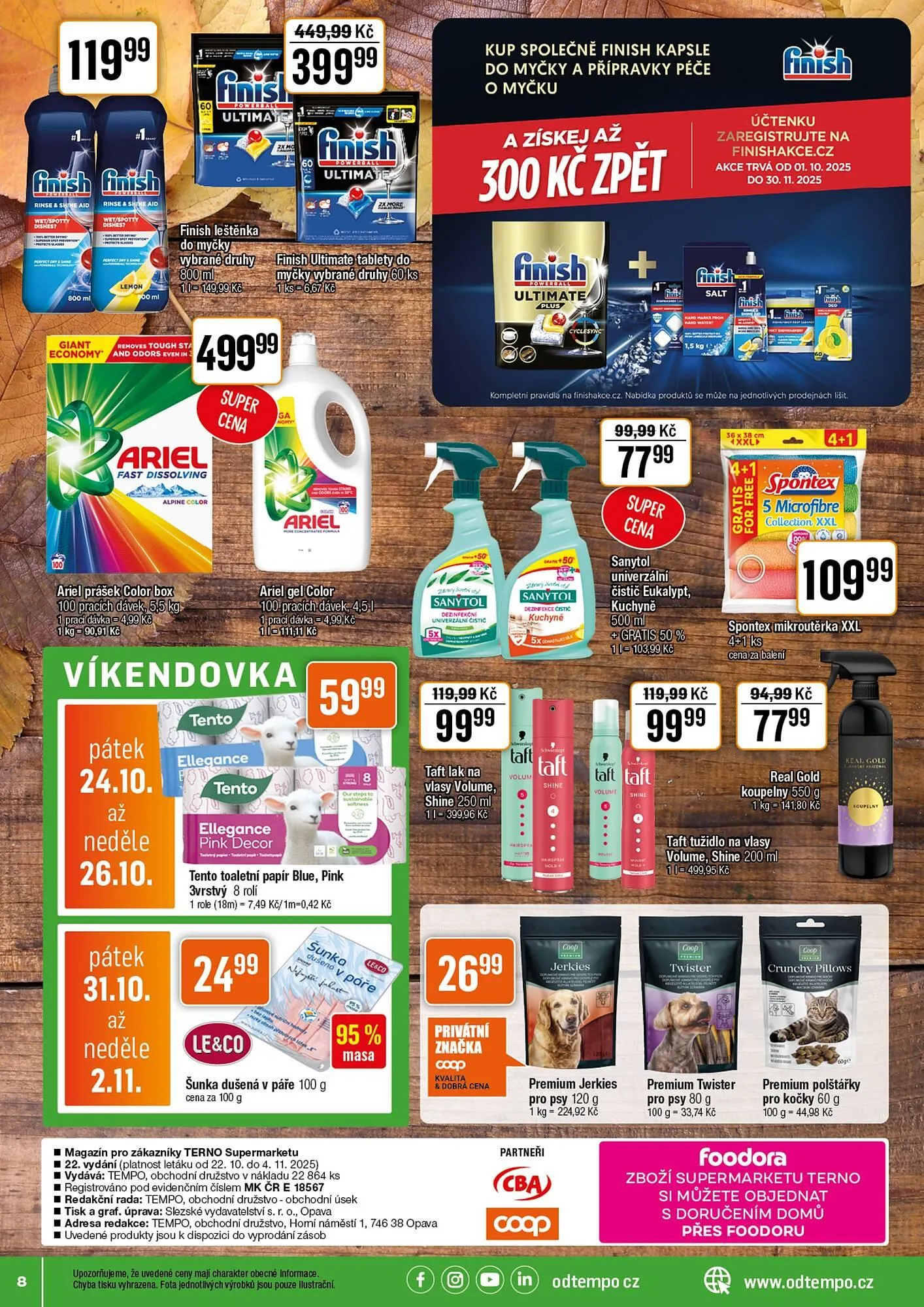 TEMPO leták - 22. října 4. listopadu 2025 - Page 8