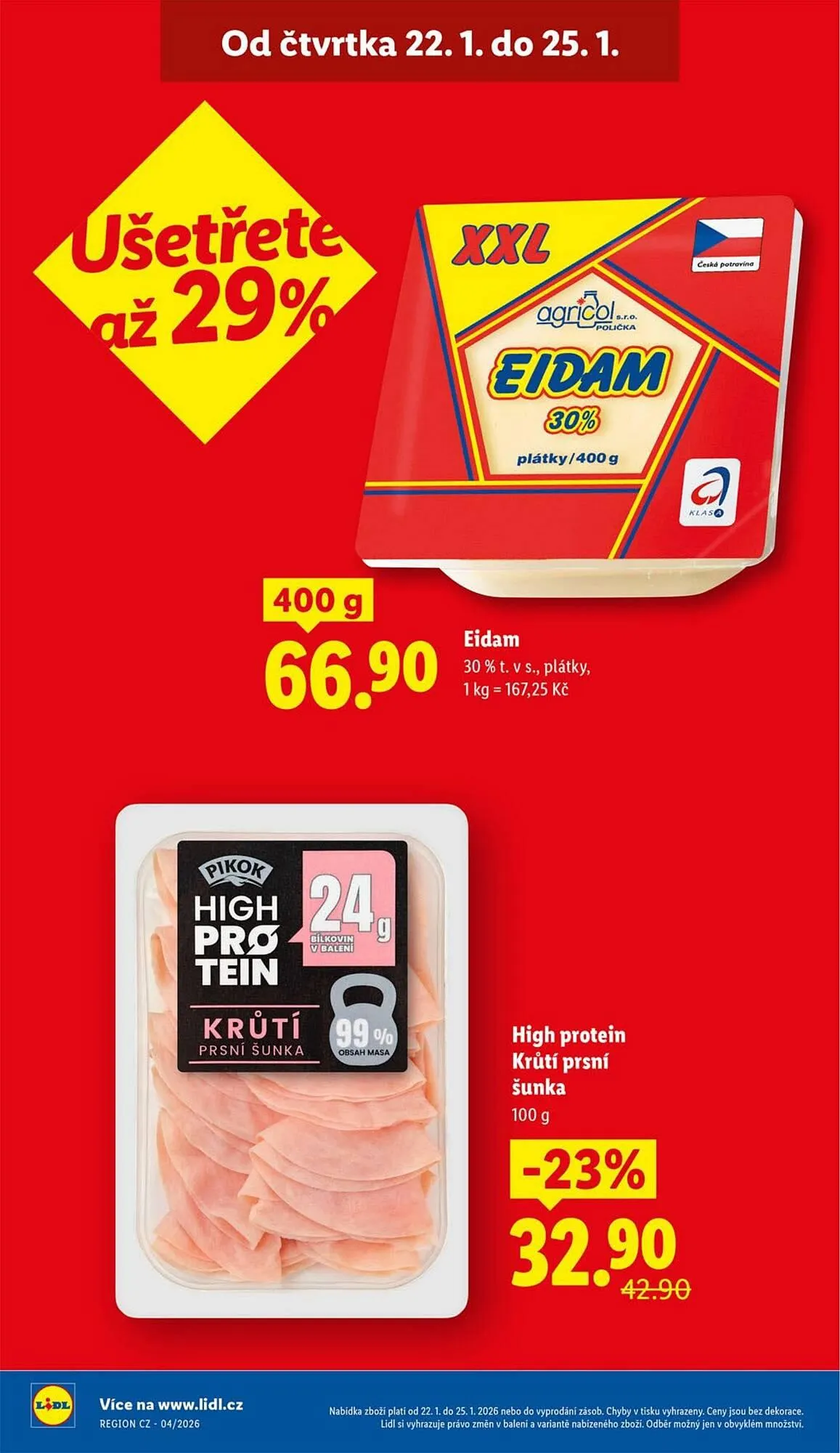 Lidl leták - 22. ledna 25. ledna 2026 - Page 4