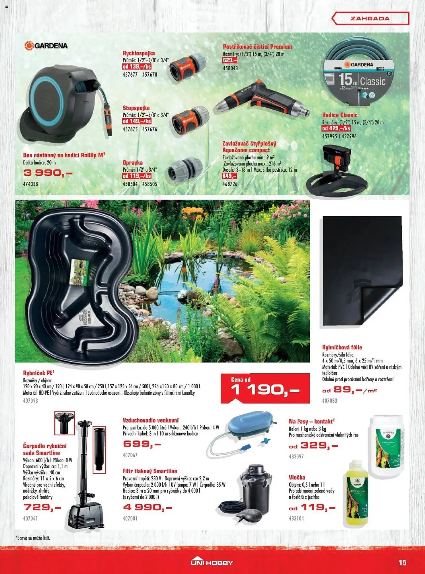 Uni Hobby leták - 30. dubna 24. května 2026 - Page 15