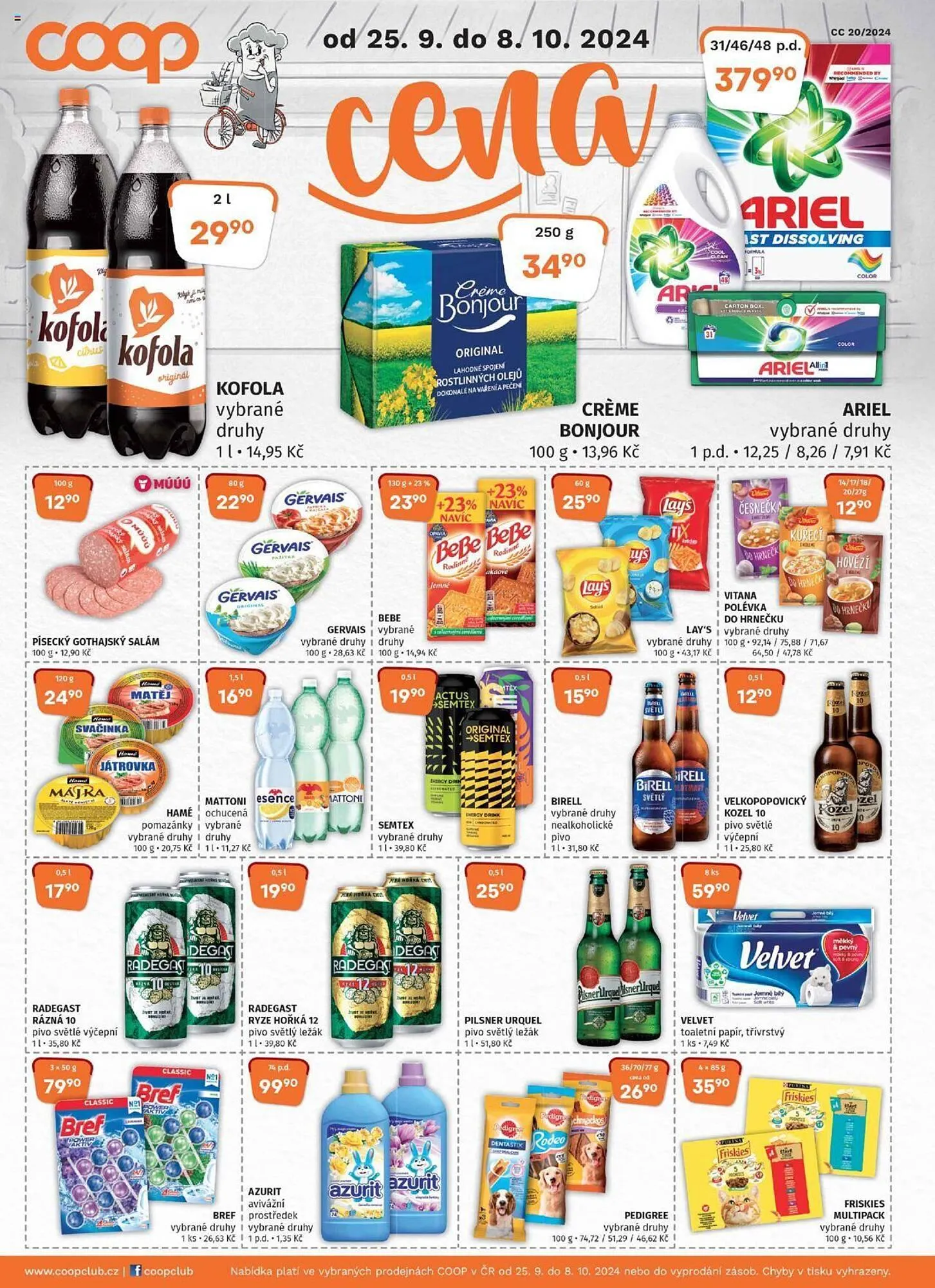 Coop leták - 25. září 8. října 2024 - Page 1