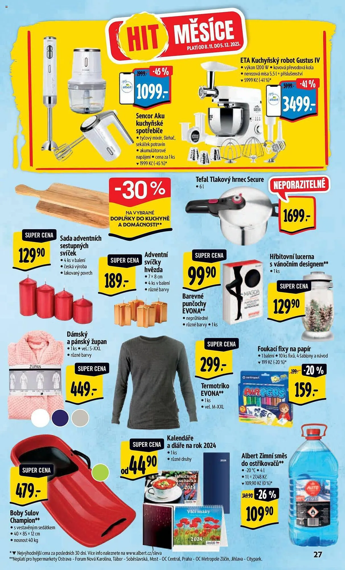 Albert Hypermarket leták - 15. listopadu 21. listopadu 2023 - Page 27
