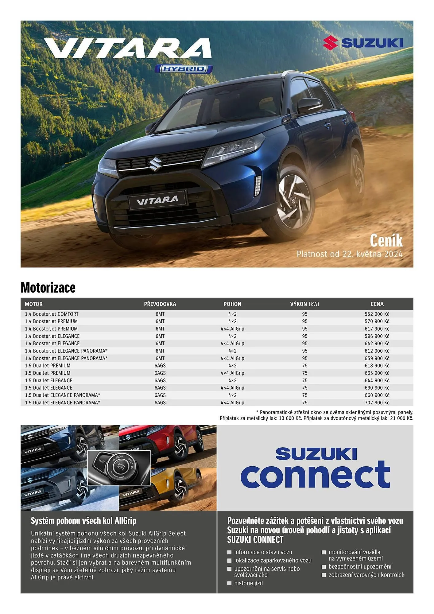Suzuki Vitara hybrid leták - 22. dubna 31. března 2025 - Page 1