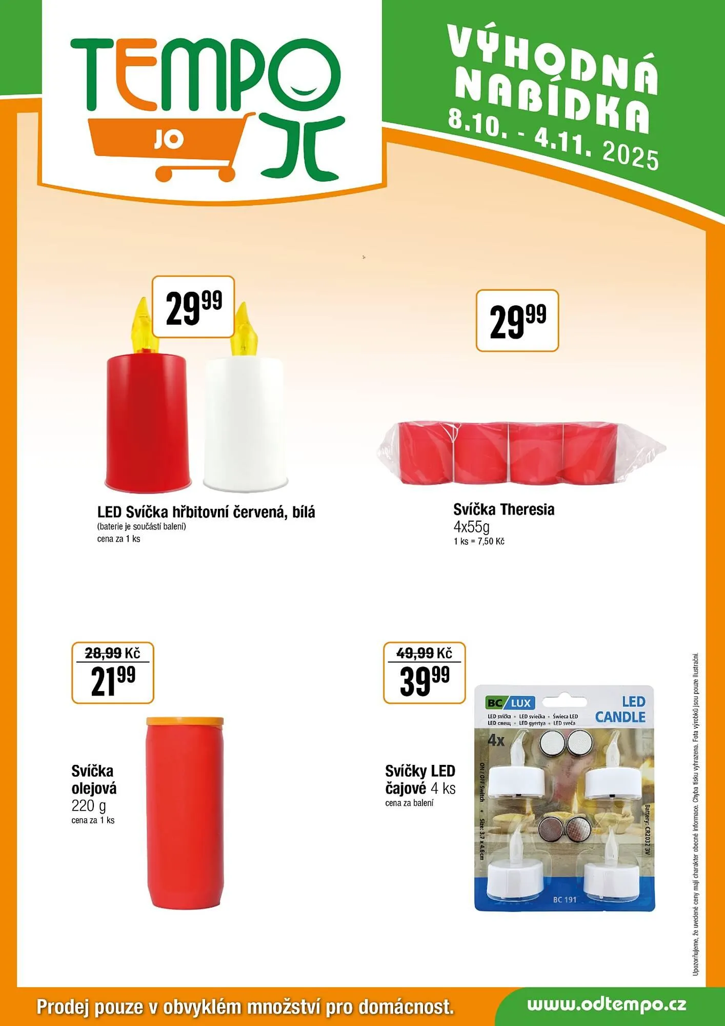 TEMPO leták - 8. října 4. listopadu 2025 - Page 5