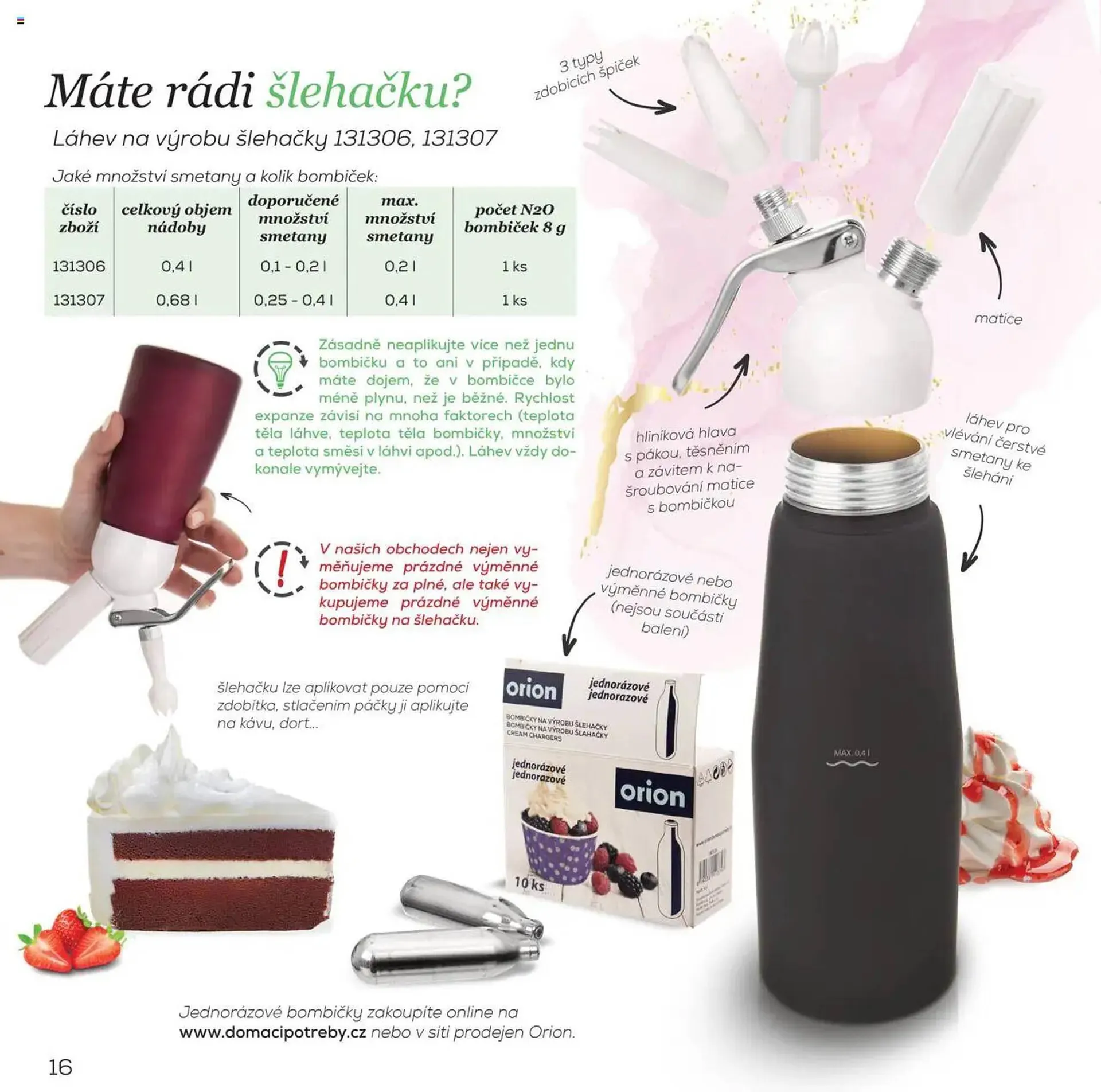 Orion leták - 17. dubna 31. prosince 2025 - Page 16