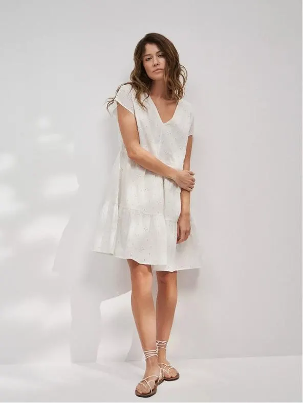 Dámské šaty bílé MOODO