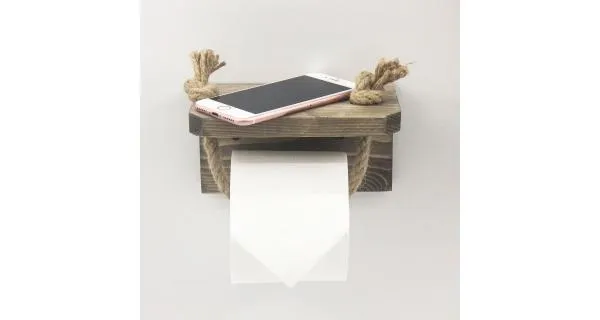 Nástěnná police ACEL, vlašský ořech