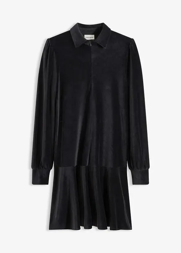 Krátké manšestrové šaty