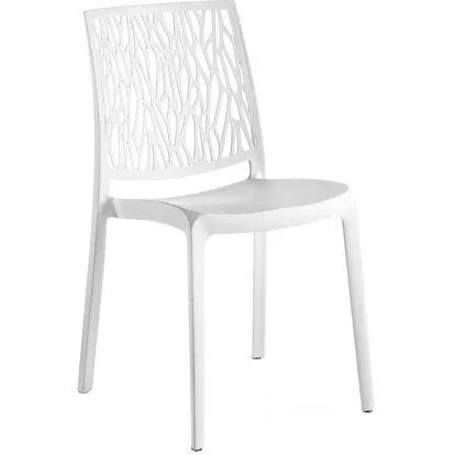 Židle LONDON Twist plast/sklolaminát stohovatelná