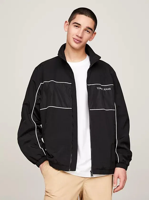 Essential Piping High Neck Jacket