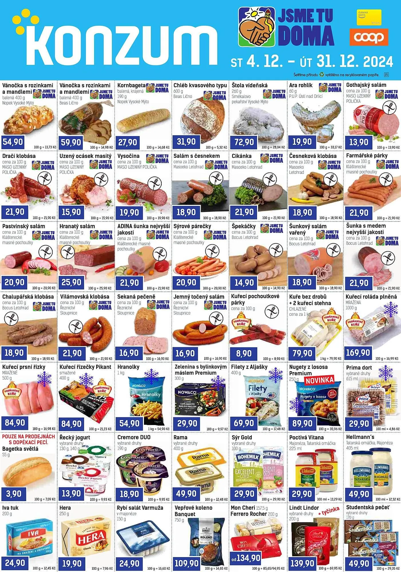 Konzum leták - 4. prosince 31. prosince 2024 - Page 15