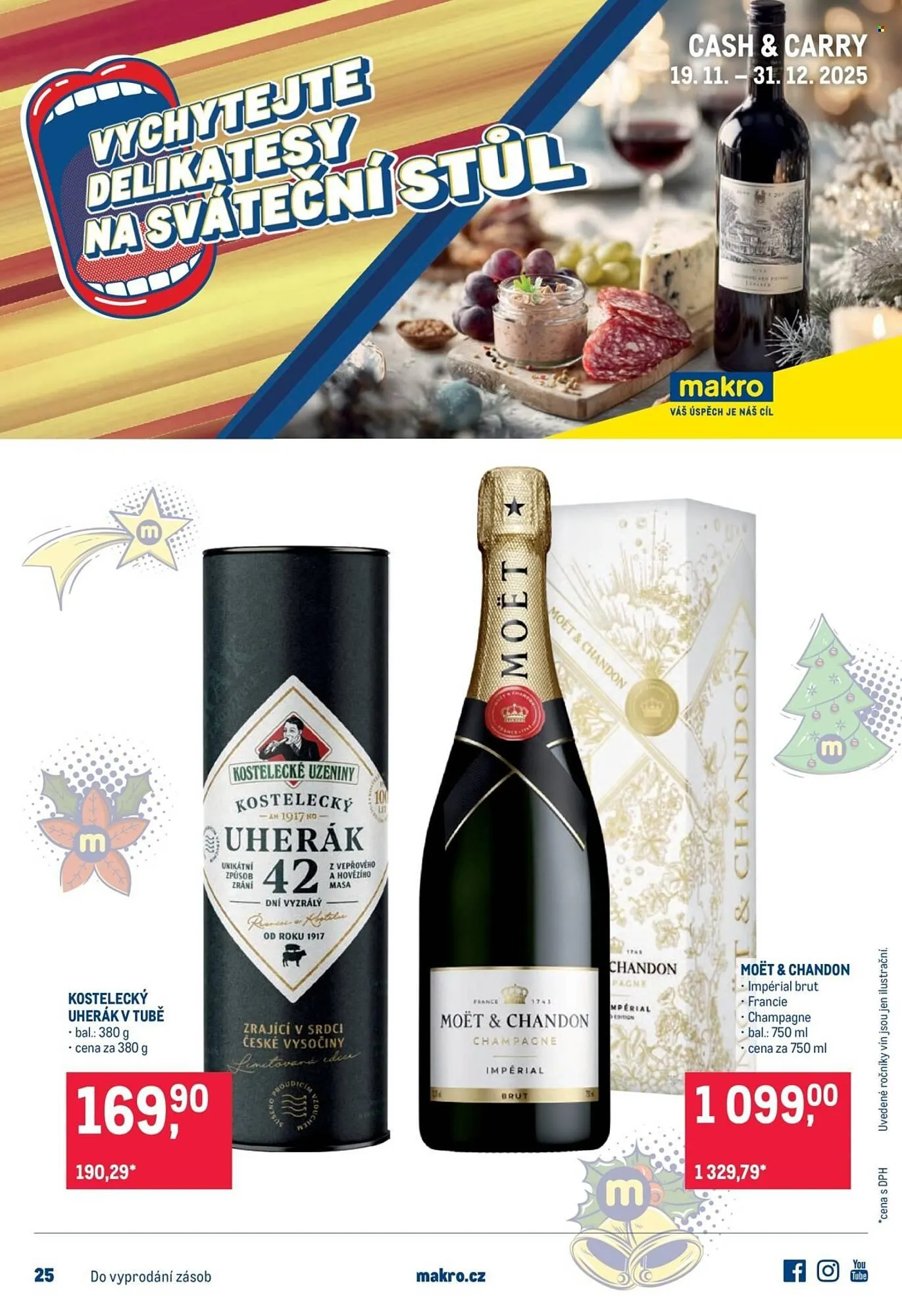 Makro leták - 19. listopadu 31. prosince 2025 - Page 1