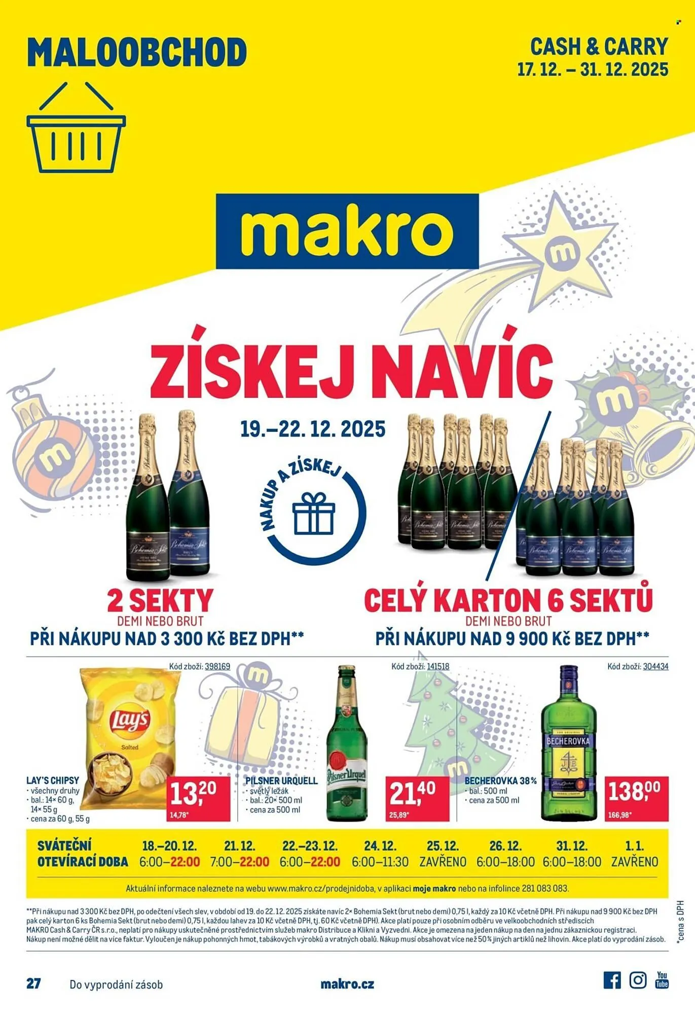 Makro leták - 17. prosince 31. prosince 2025 - Page 1