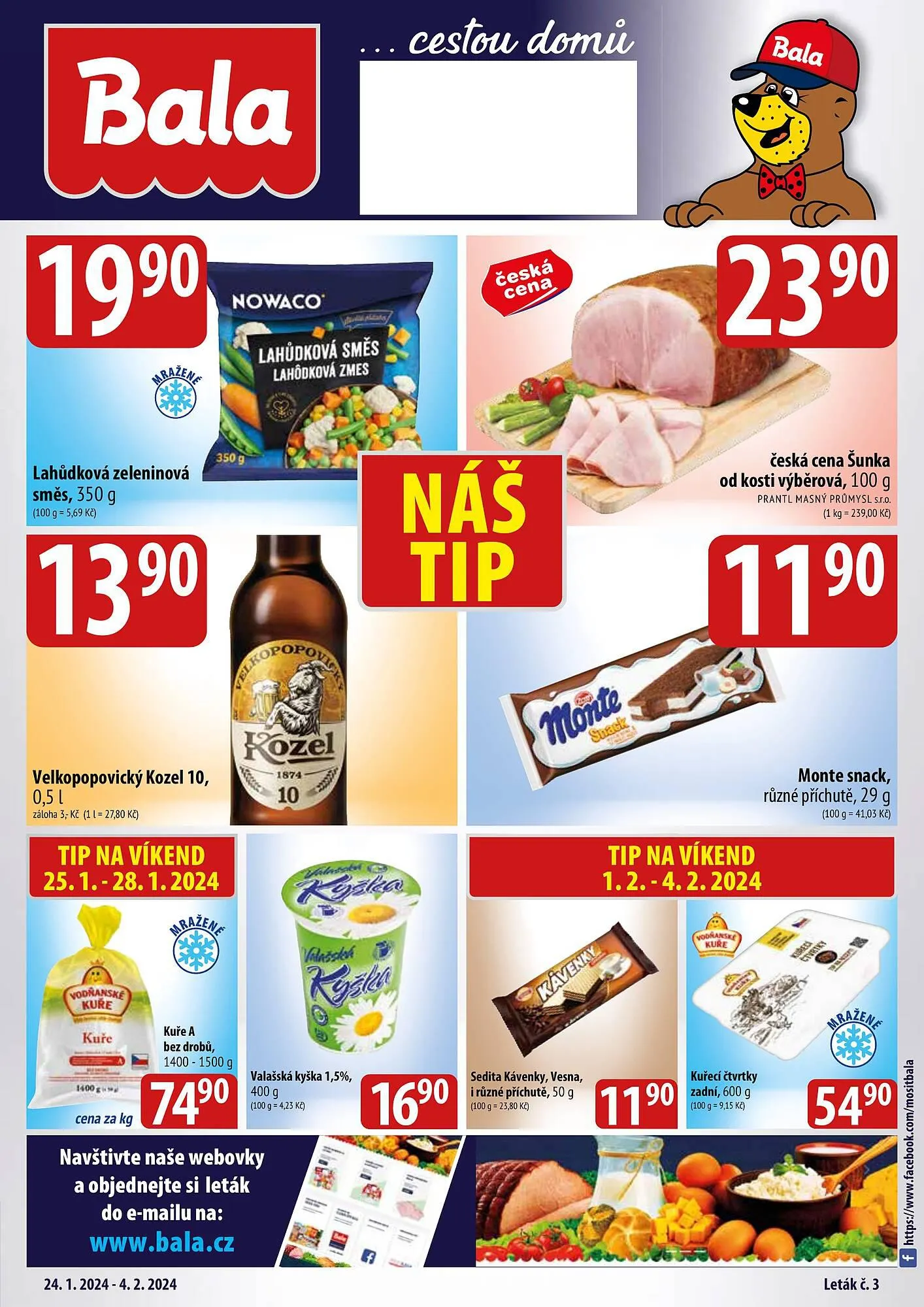 Bala leták - 24. ledna 4. února 2024