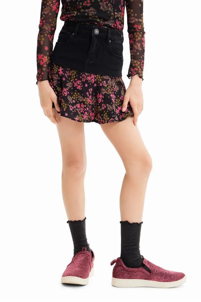 sukně Desigual Gilian negro