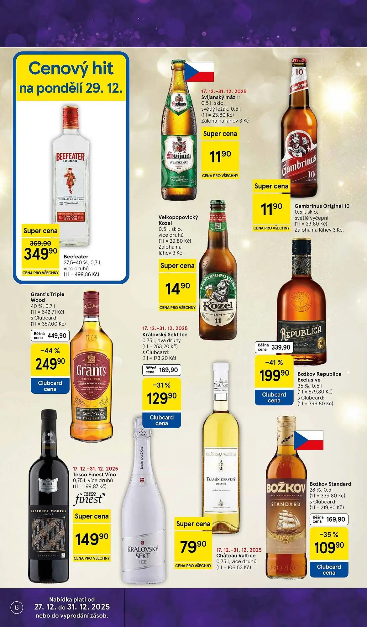 Tesco leták - 27. prosince 31. prosince 2025 - Page 6