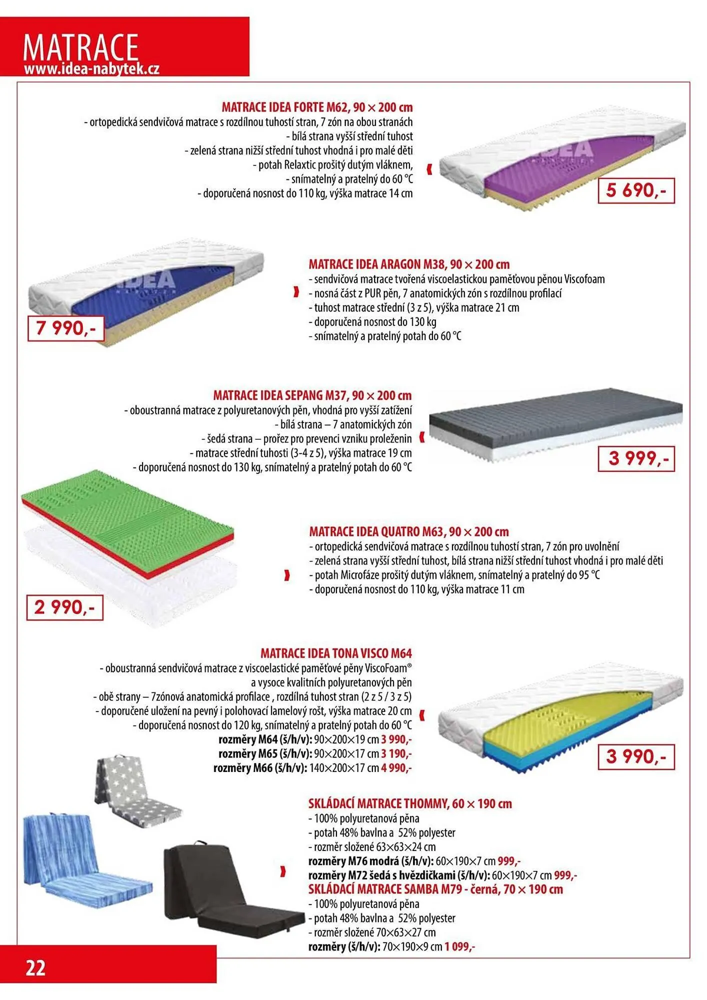 IDEA nábytek leták - 2. prosince 4. února 2026 - Page 22
