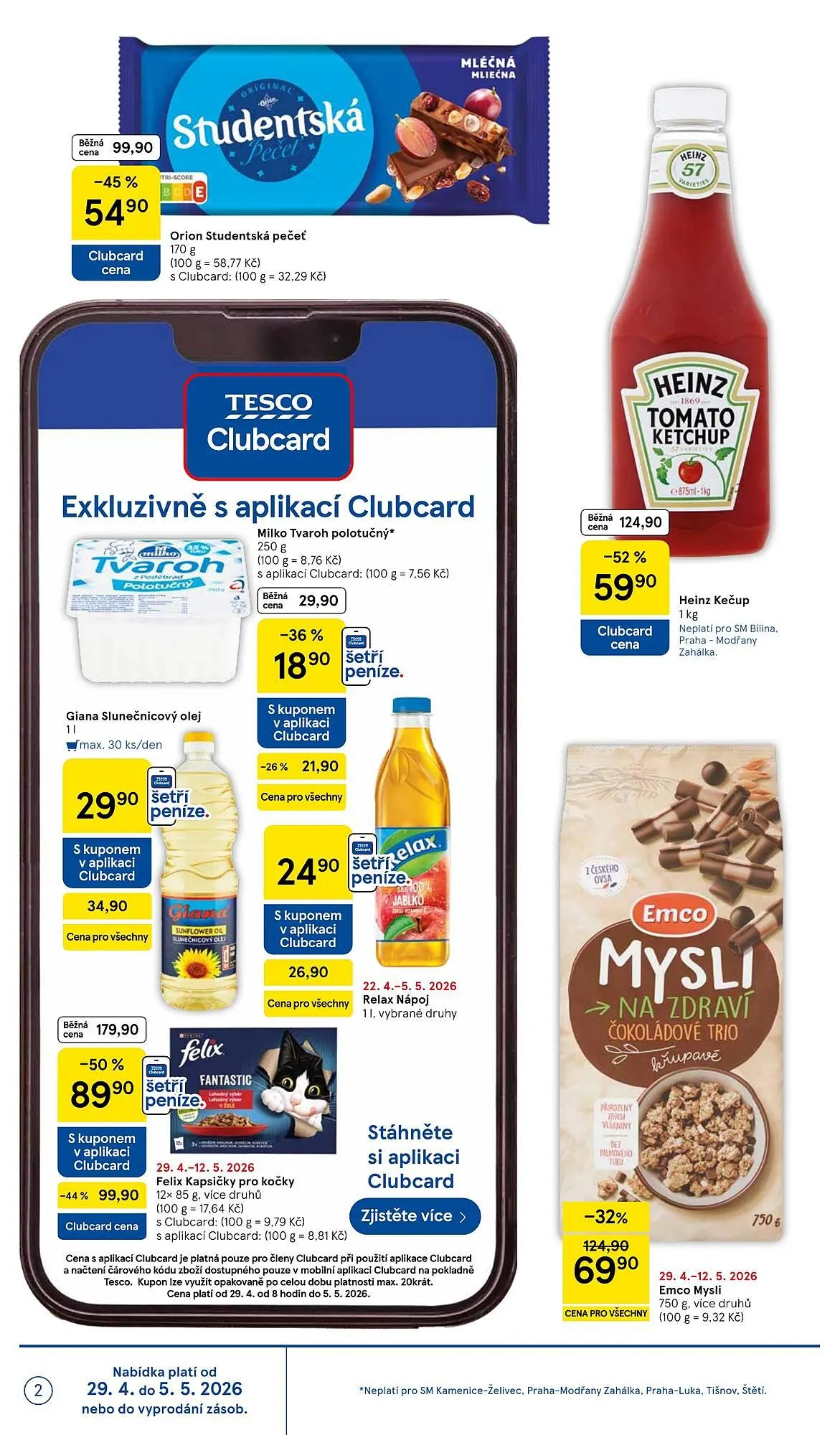 Tesco leták - 29. dubna 5. května 2026 - Page 2