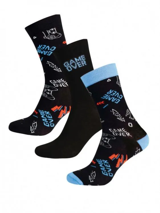 Set GAMER 3 ks ponožky 41 - 45