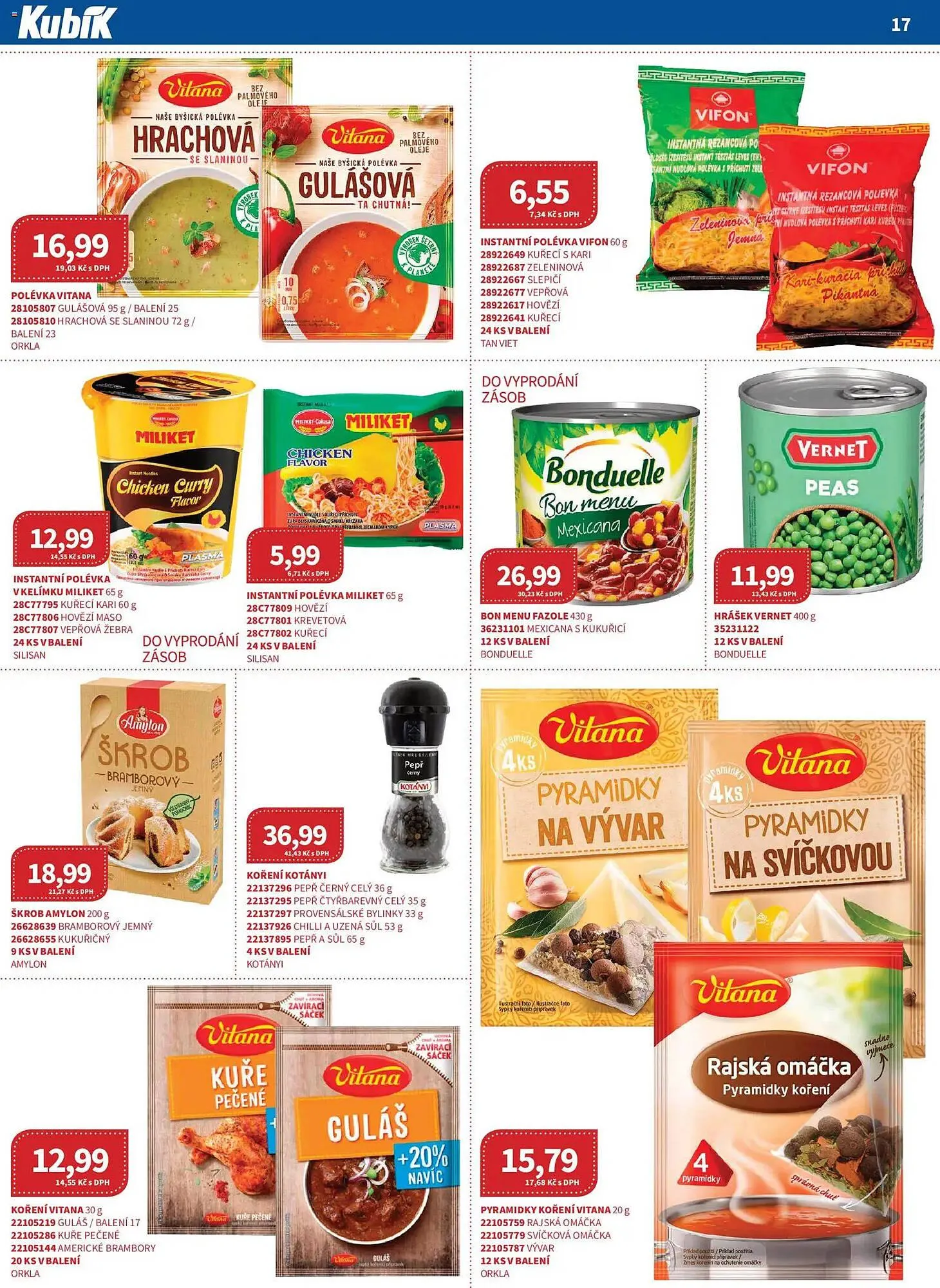 Kubík potraviny leták - 1. února 28. února 2026 - Page 17