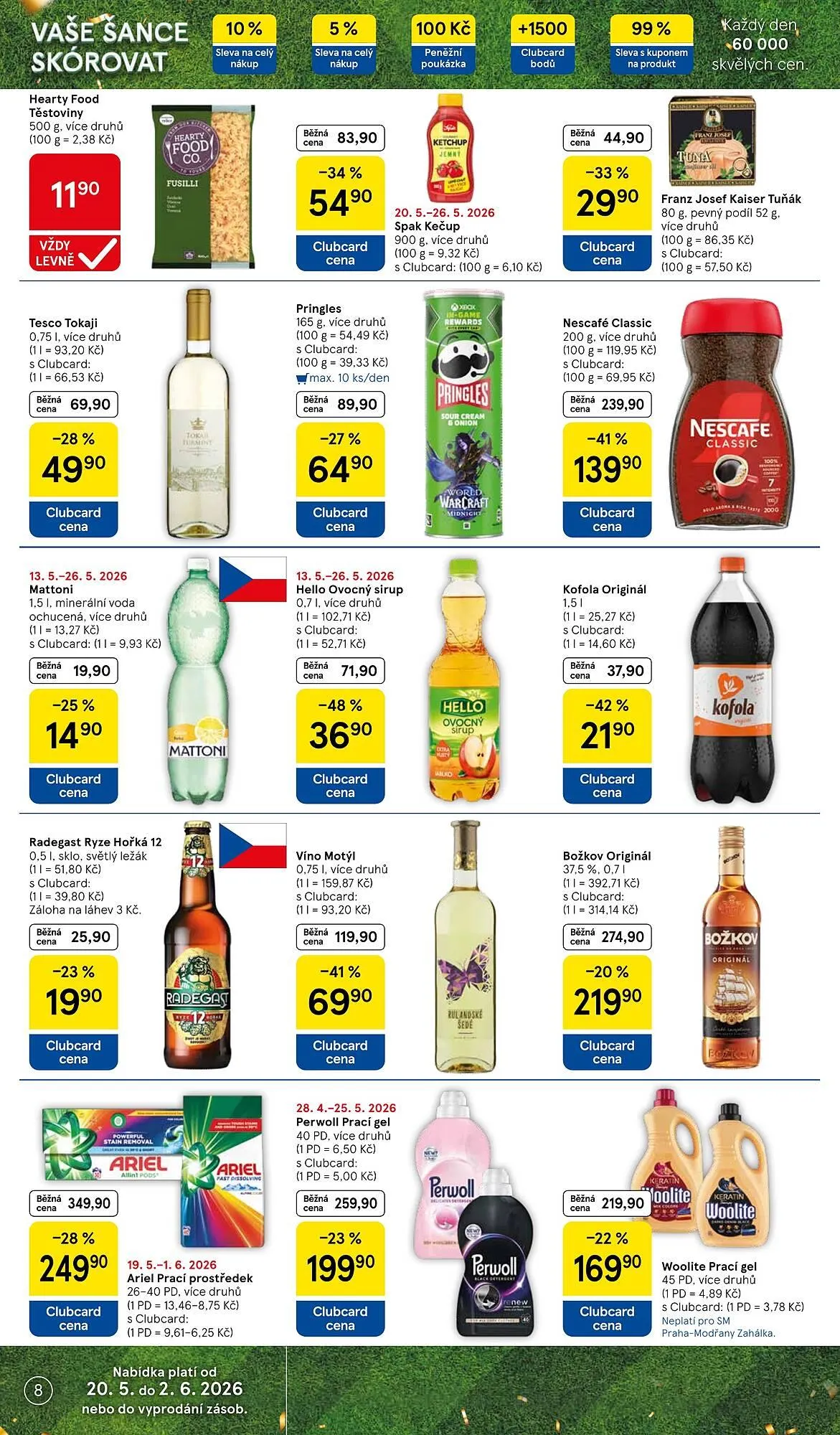 Tesco leták - 20. května 26. května 2026 - Page 8