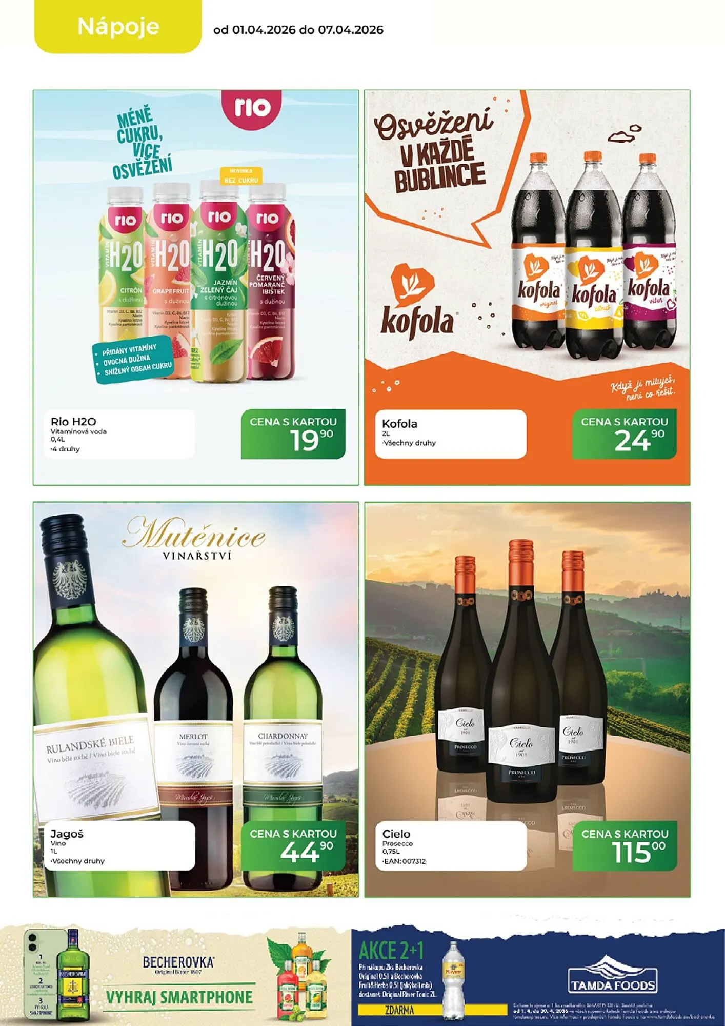 Tamda Foods leták - 1. dubna 7. dubna 2026 - Page 14