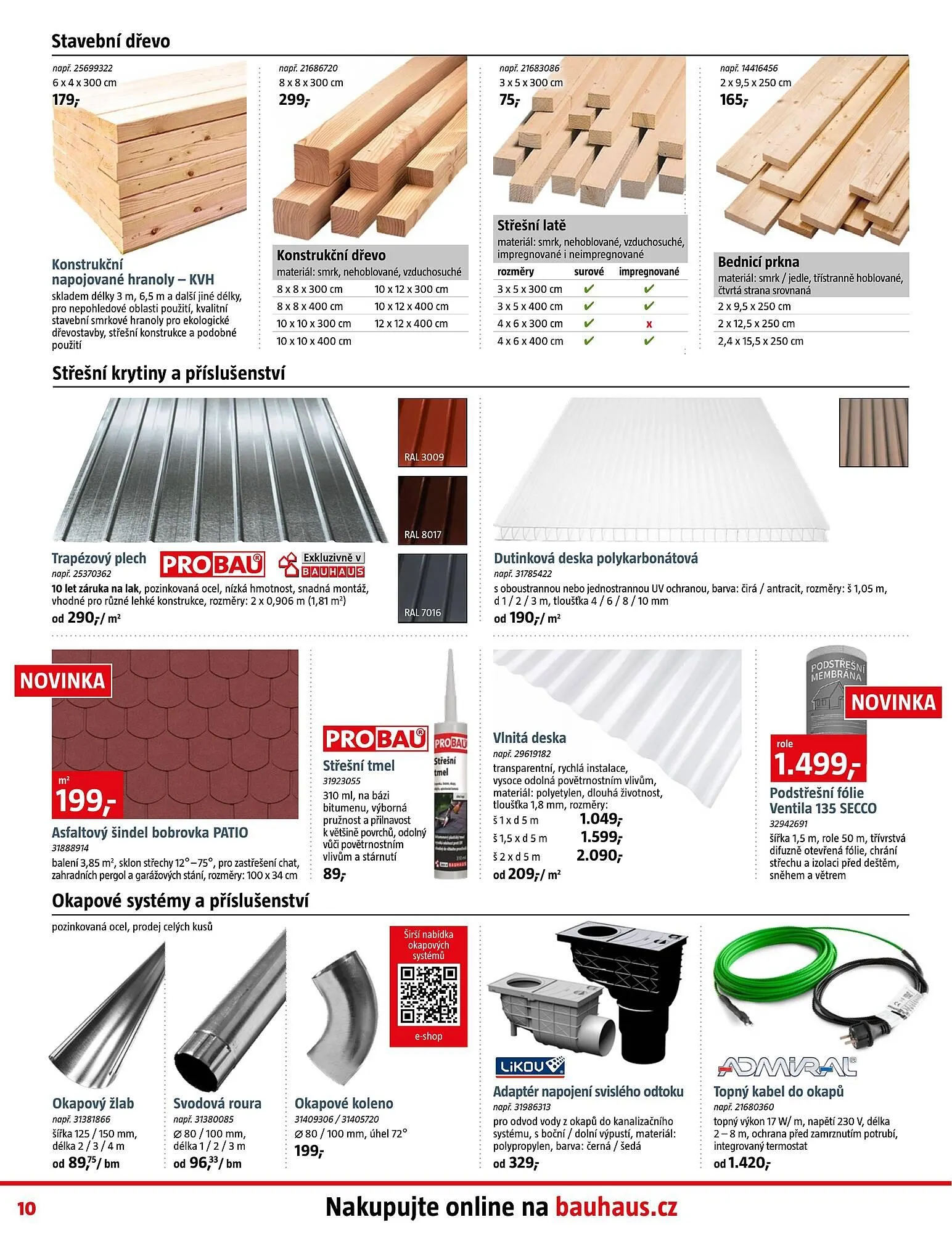 Bauhaus leták - 3. října 30. října 2025 - Page 10