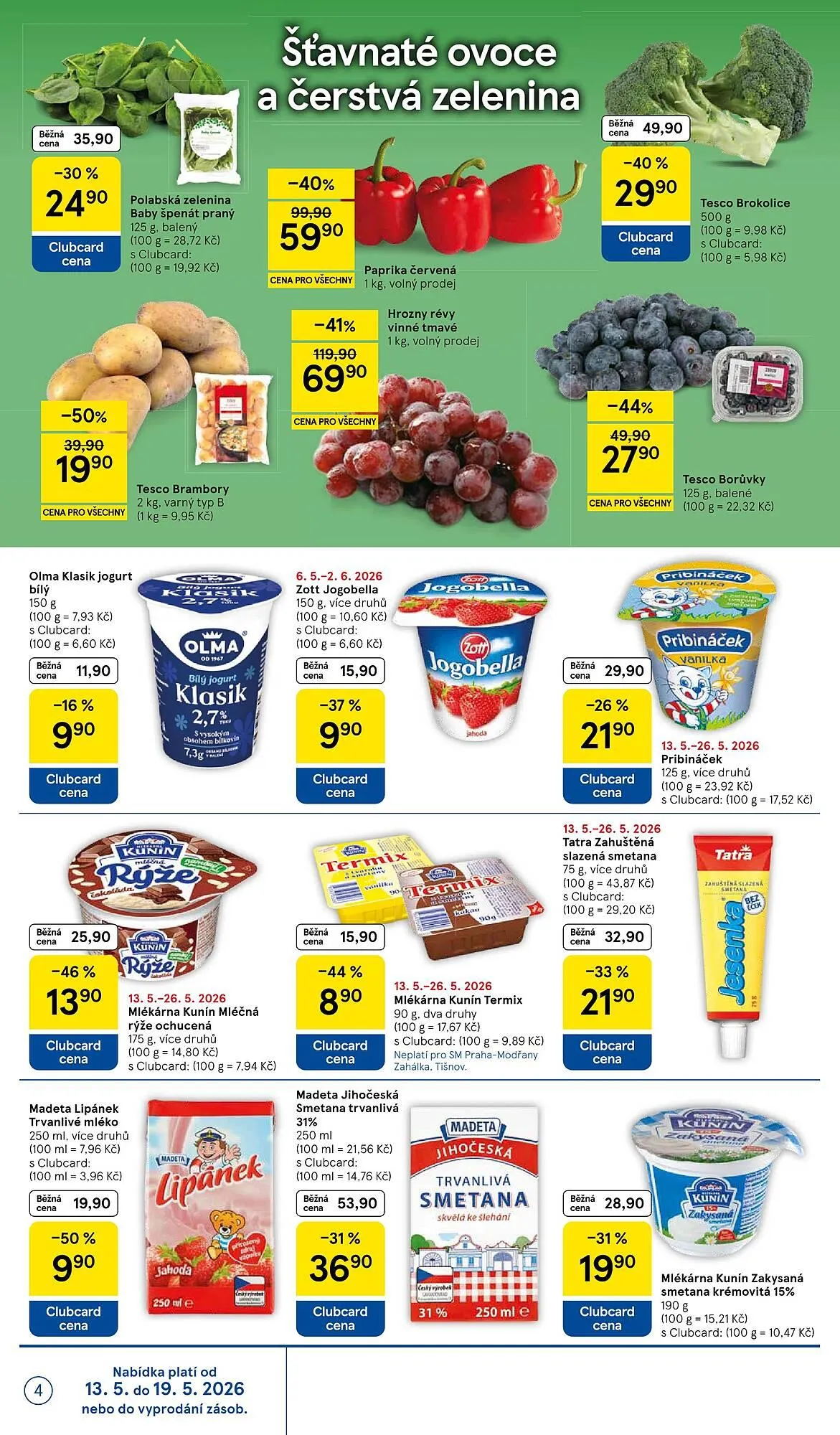 Tesco leták - 13. května 19. května 2026 - Page 4