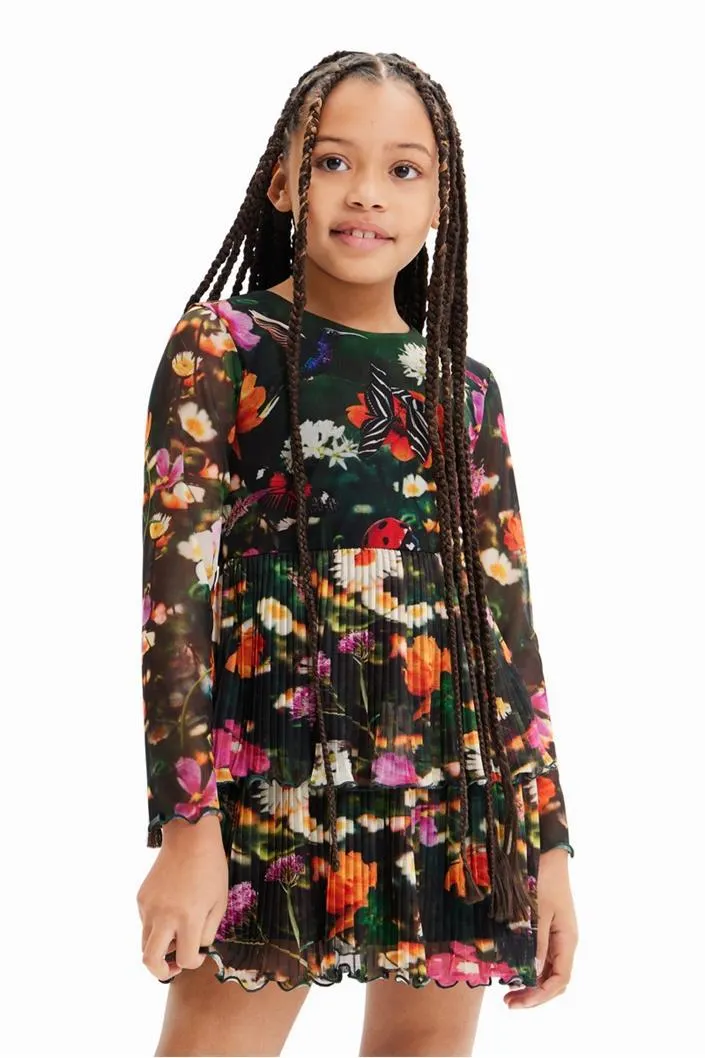 šaty Desigual Mirta maleza