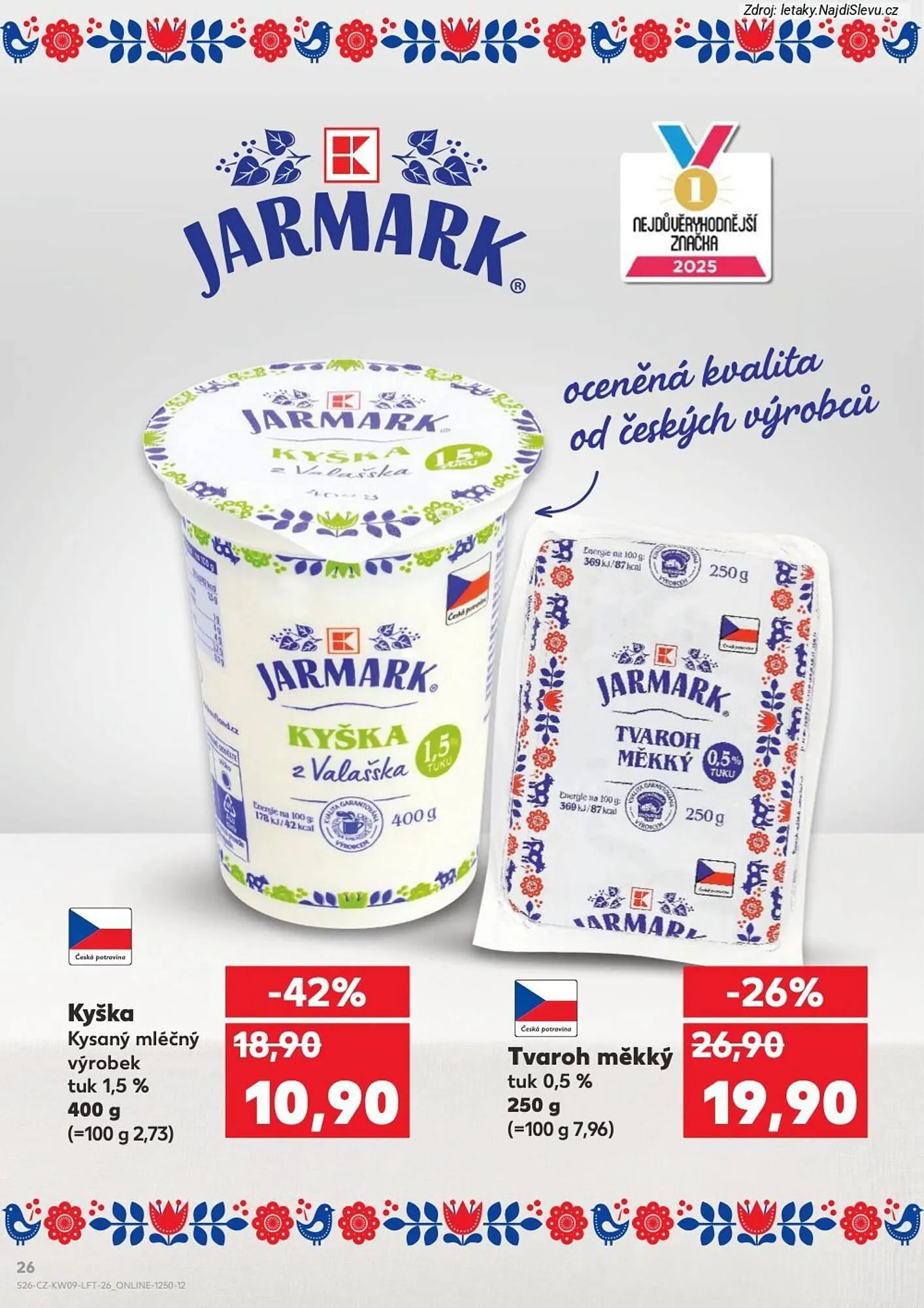 Kaufland leták - 25. února 3. března 2026 - Page 26