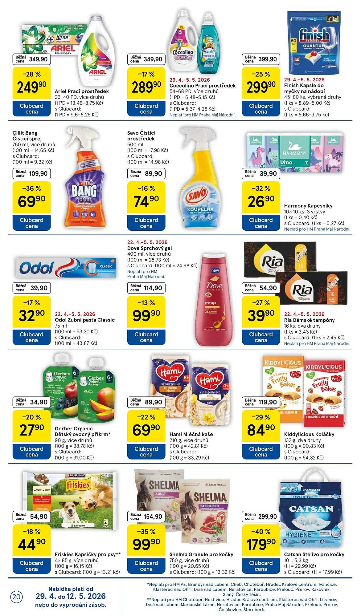 Tesco leták - 29. dubna 5. května 2026 - Page 20