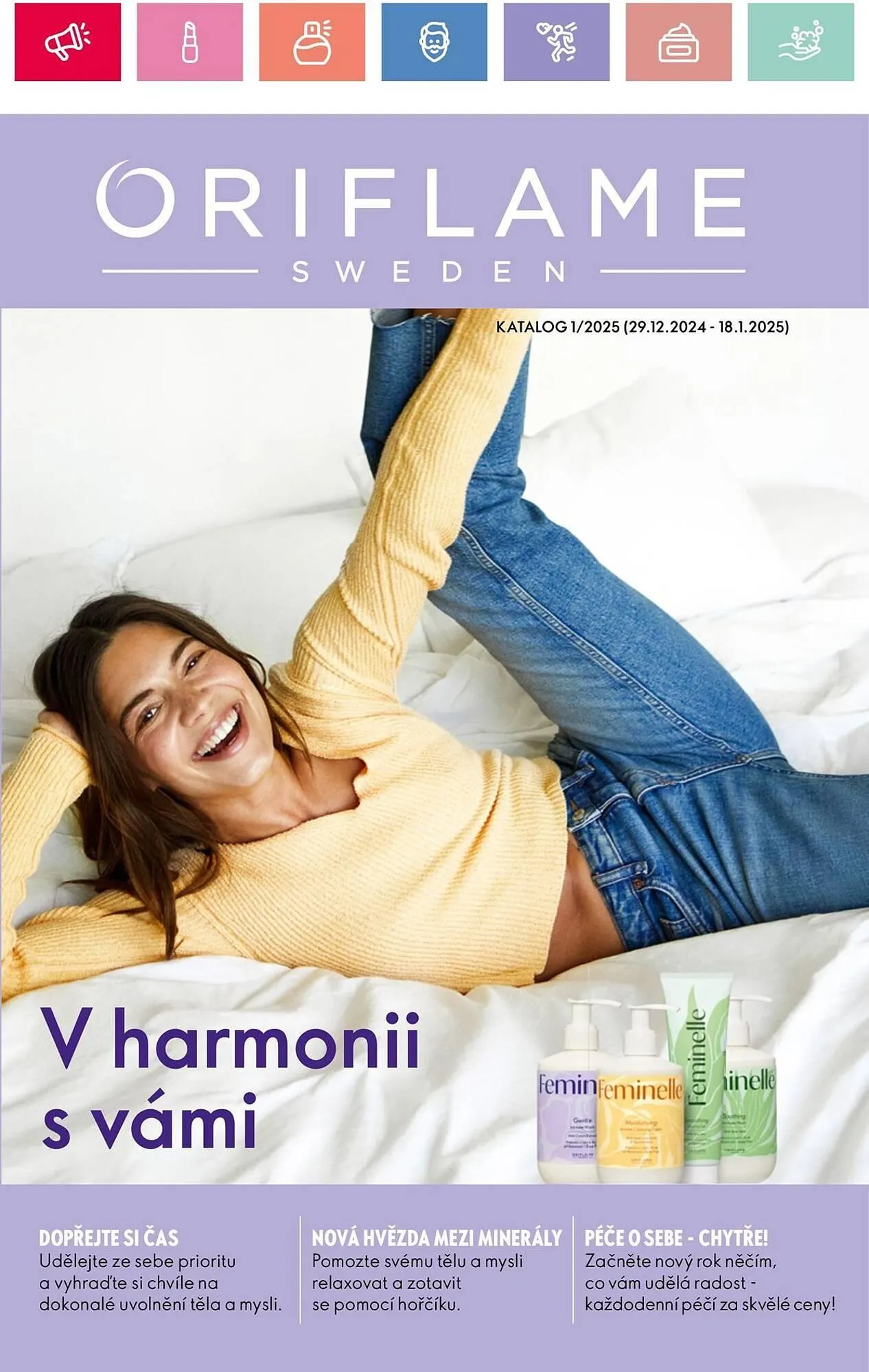 Oriflame leták - 29. prosince 12. ledna 2025 - Page 1