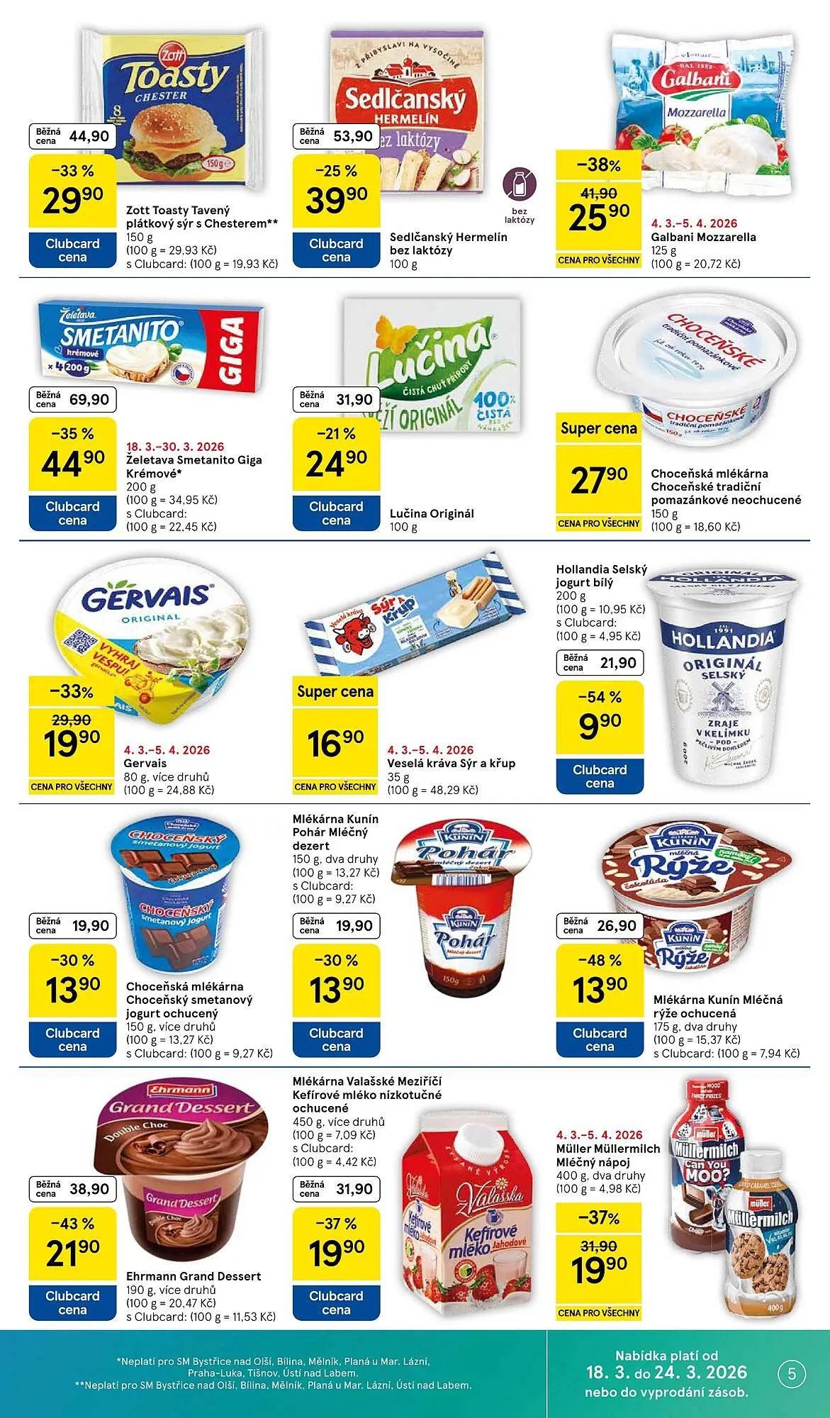 Tesco leták - 18. března 24. března 2026 - Page 5