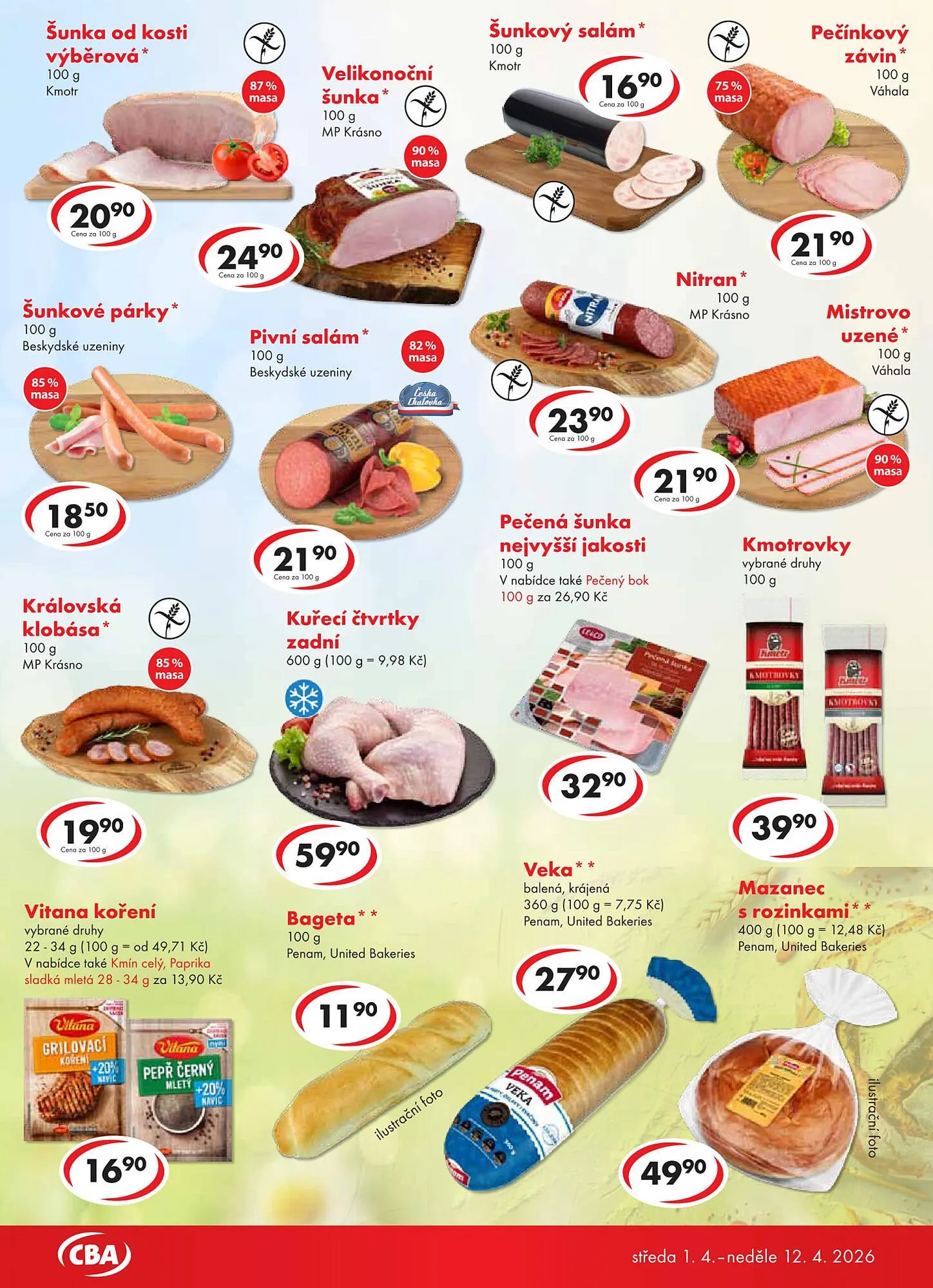 CBA leták - 1. dubna 12. dubna 2026 - Page 3
