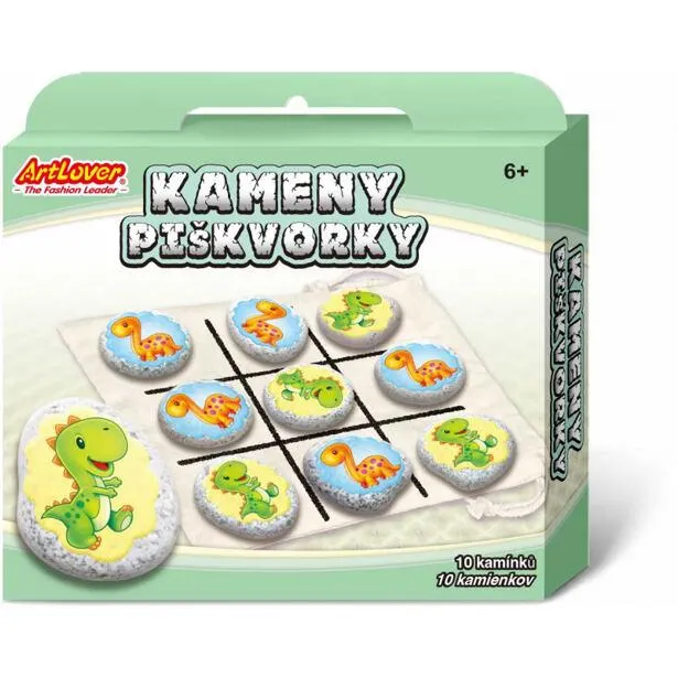 ArtLover Kameny - piškvorky - dinosauři