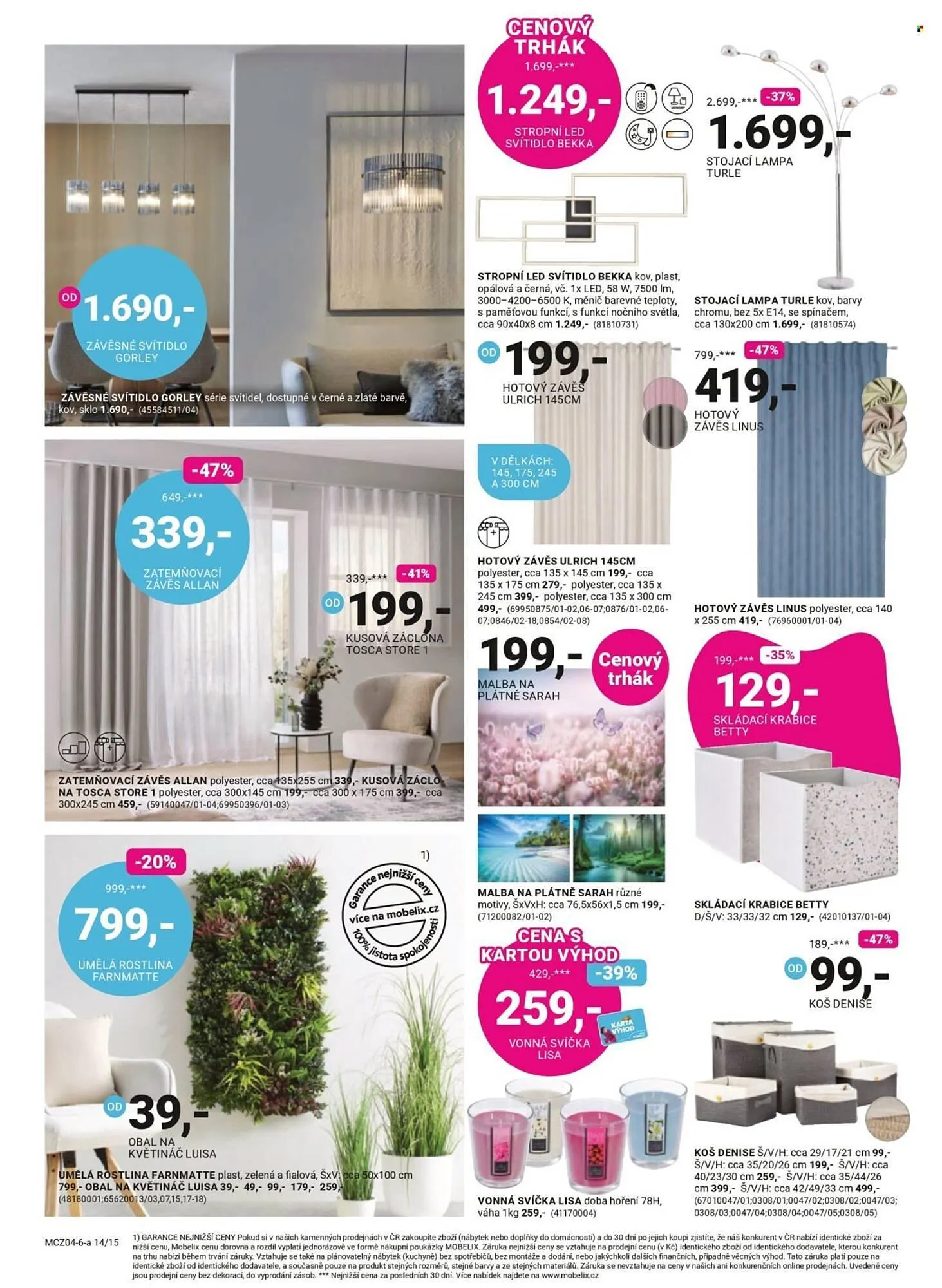 Möbelix leták - 6. dubna 10. května 2026 - Page 14