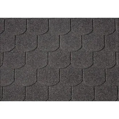 Onduline Asfaltový šindel Bardoline CLASSIC bobrovka, černá, 2 m2