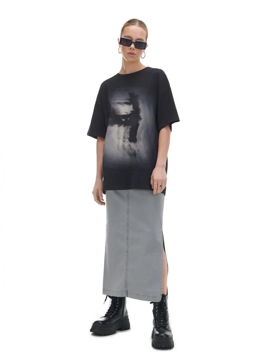 Tričko oversize s potiskem