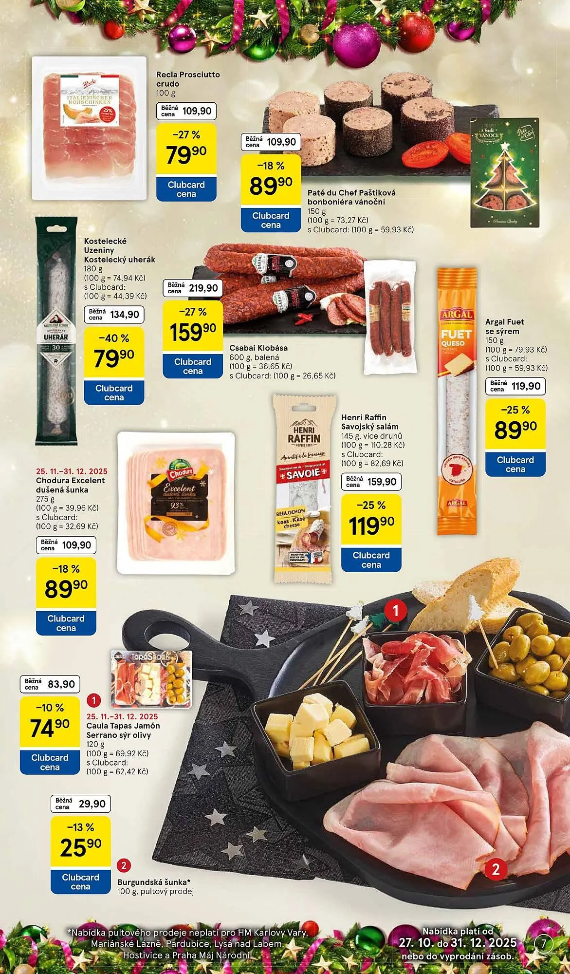 Tesco leták - 1. prosince 31. prosince 2025 - Page 7