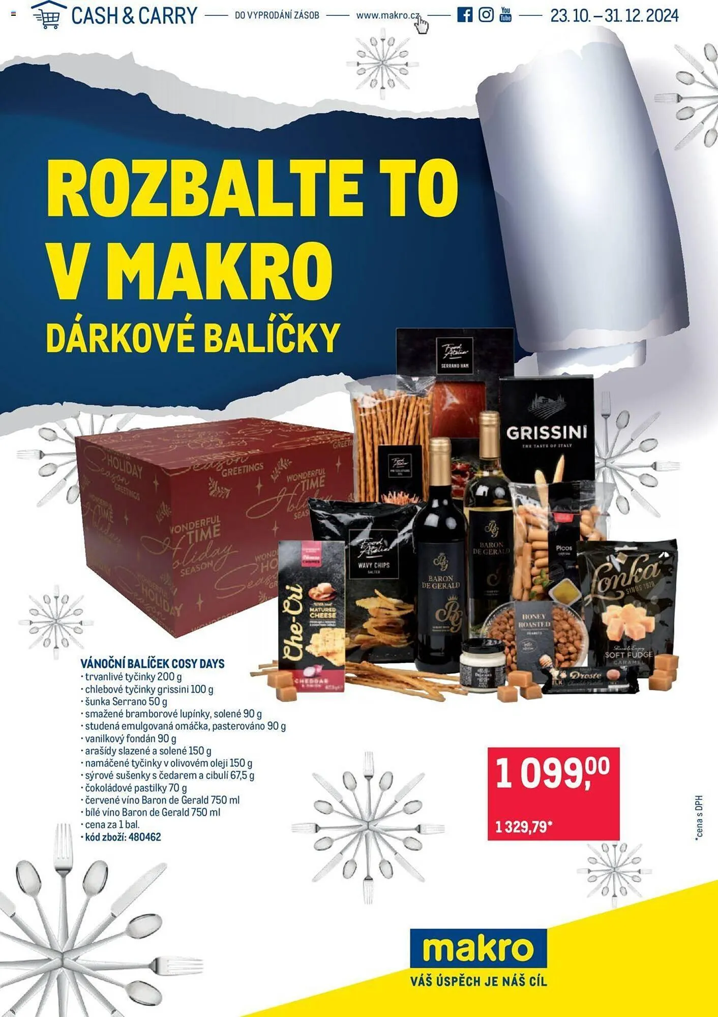 Makro leták - 23. října 31. prosince 2024 - Page 1