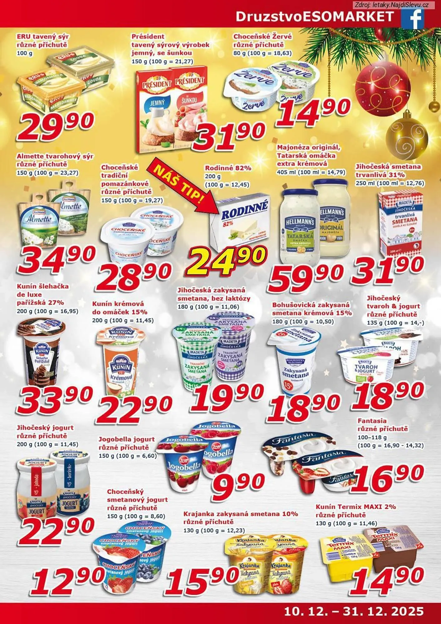 ESO MARKET leták - 10. prosince 31. prosince 2025 - Page 5