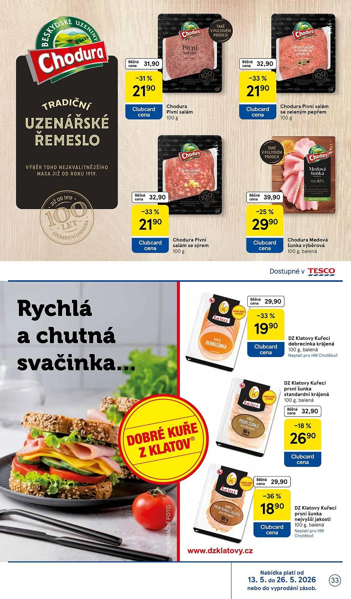 Tesco leták - 13. května 19. května 2026 - Page 33