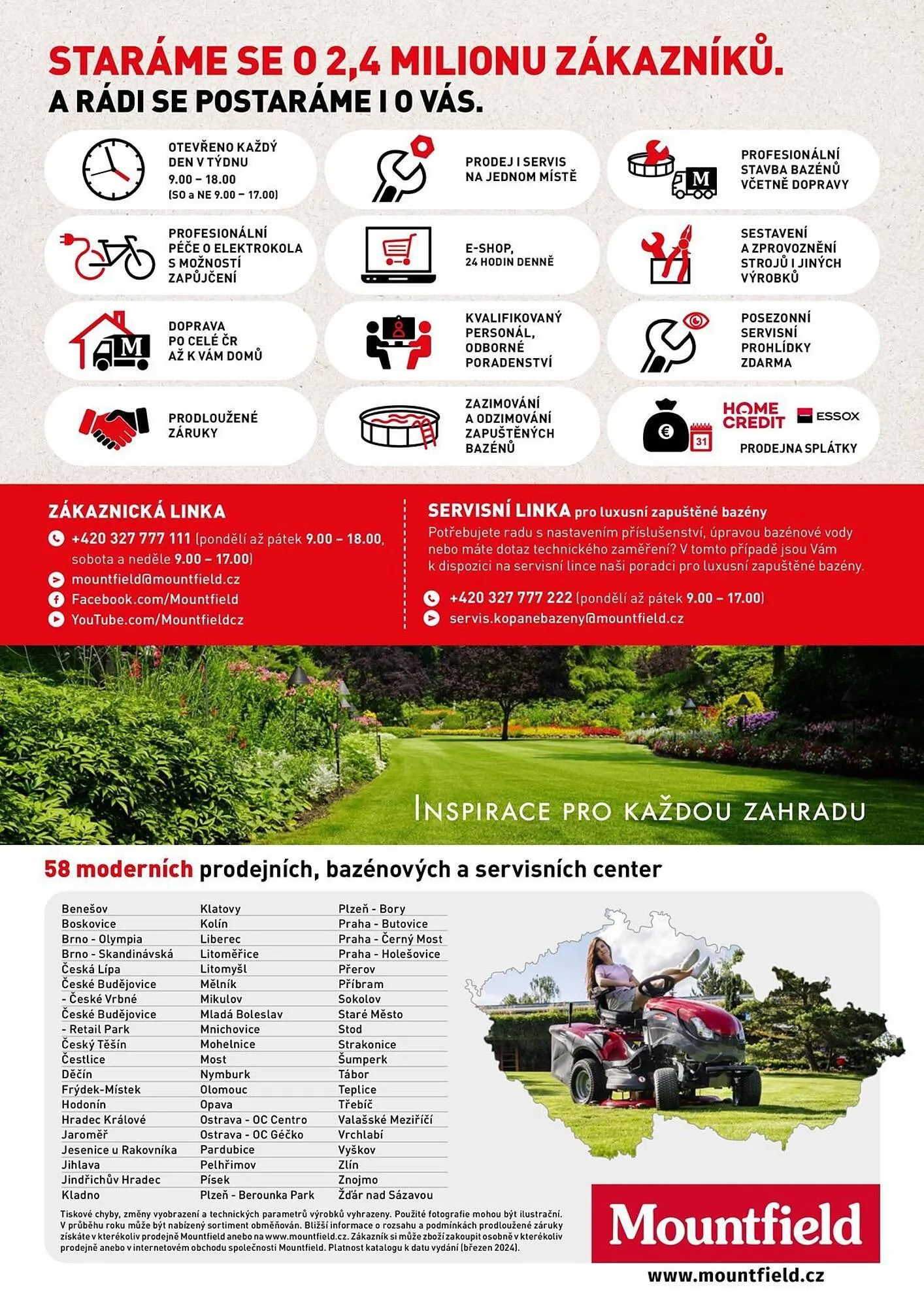 Mountfield leták - 18. dubna 31. prosince 2024 - Page 164