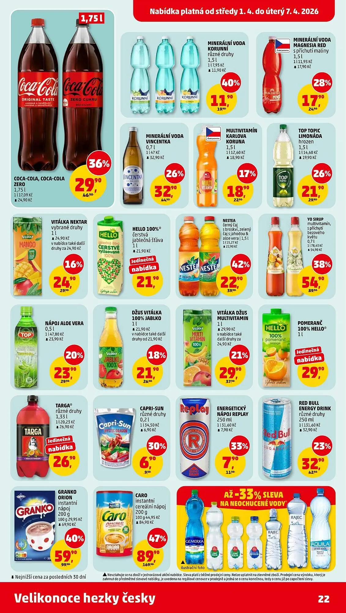 Penny Market leták - 1. dubna 7. dubna 2026 - Page 22