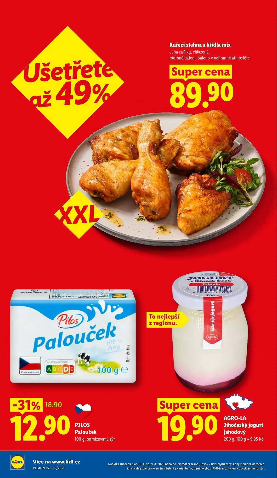 Lidl leták - 16. dubna 19. dubna 2026 - Page 2