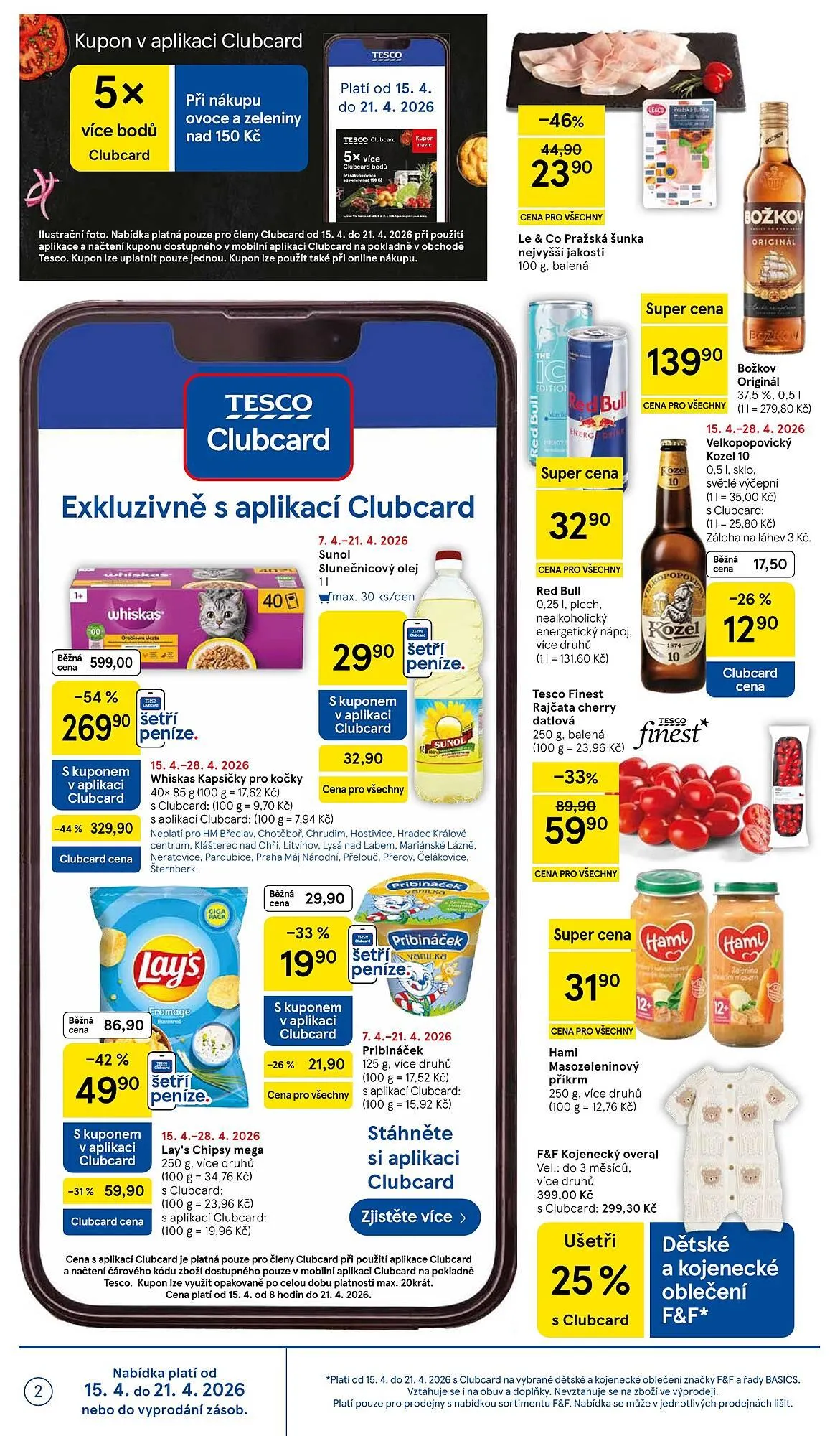 Tesco leták - 15. dubna 21. dubna 2026 - Page 2