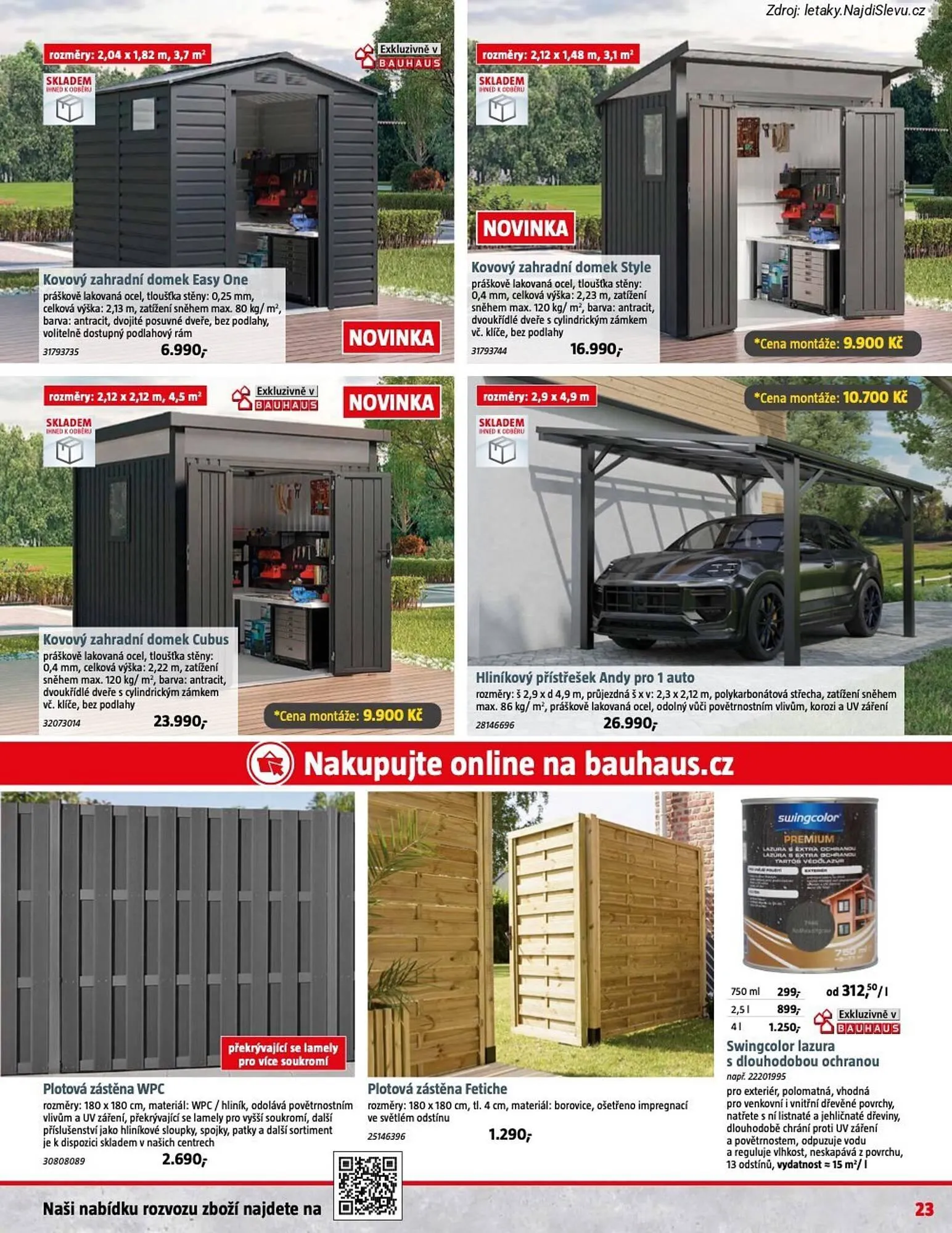 Bauhaus leták - 6. března 1. dubna 2026 - Page 23