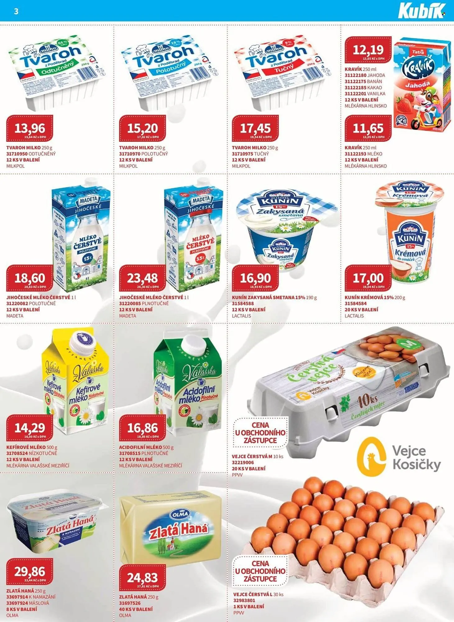 Kubík potraviny leták - 1. ledna 31. ledna 2026 - Page 3