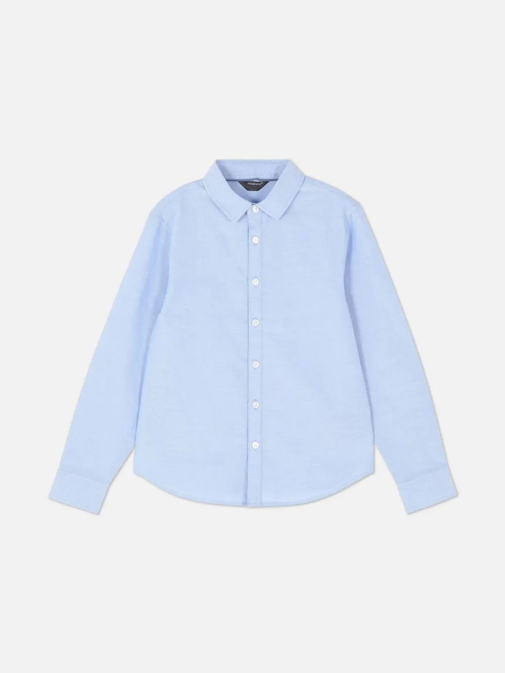Camisa Oxford de manga larga para niño mayor