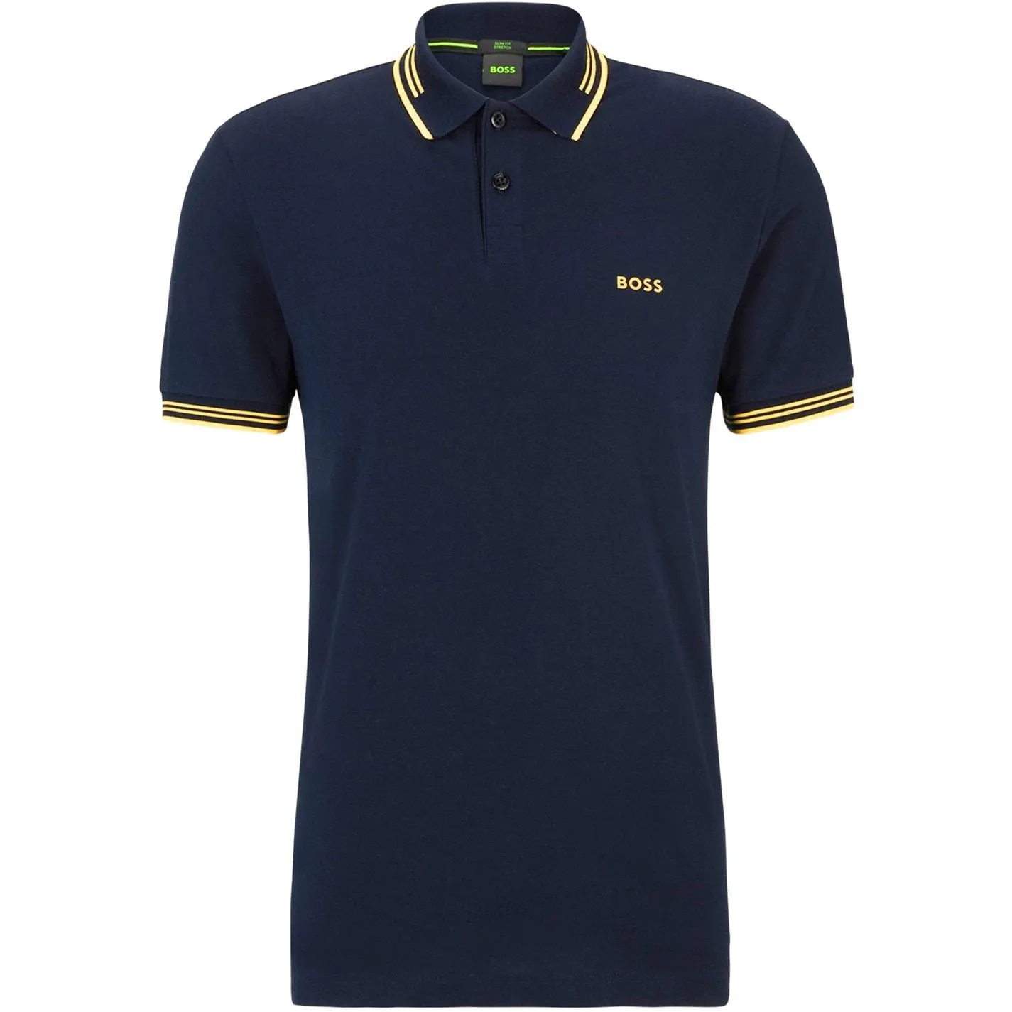 Men's HBG Paul Polo Contrast Striped Trim Shirt