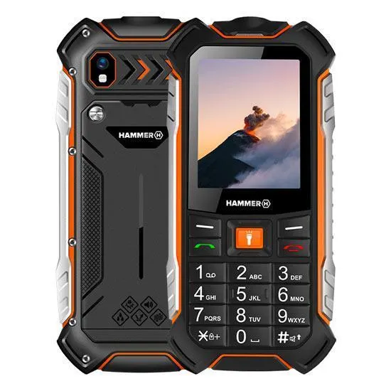 Mobilní telefon myPhone HAMMER Boost, LTE Orange